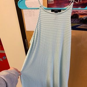 Striped dress with cute straps. Forever 21